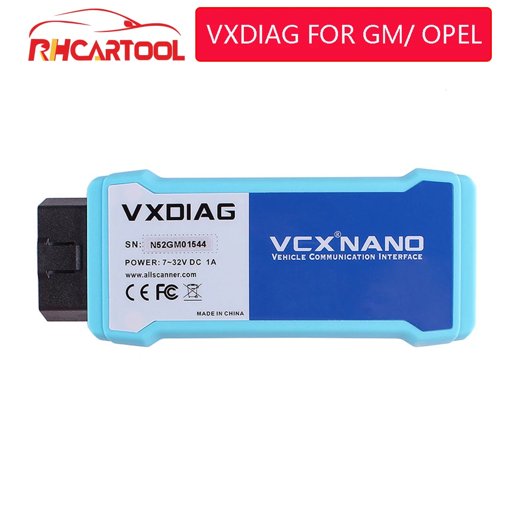 VXDIAG VCX NANO для GM/OPEL GDS2 диагностический инструмент wifi версия VXDIAG VCX NANO Vxdiag для Gm Tech2 как для gm mdi