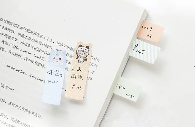 Creative Kawaii Bus Memo Pad Sticky Notes Cute Diary Decoration Planner Stickers Notepad Office School Stationary Supplies 01930