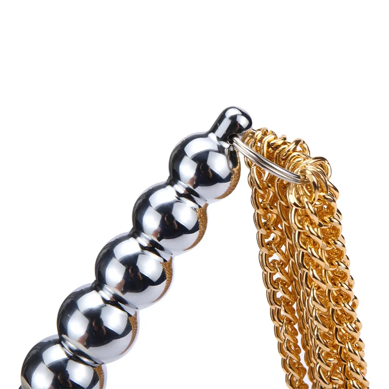 Металлическая цепь Секс хлыст-Фетиш раб эротические игрушки для пар флоггер