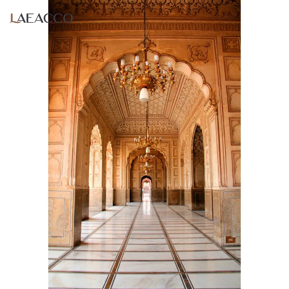 Фон для фотосъемки с изображением пещры жилища каменной арки двери