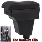 Ящик-подлокотник для Renault Captur, Clio 1, Clio 2, Clio 3, Clio4, с USB-интерфейсом