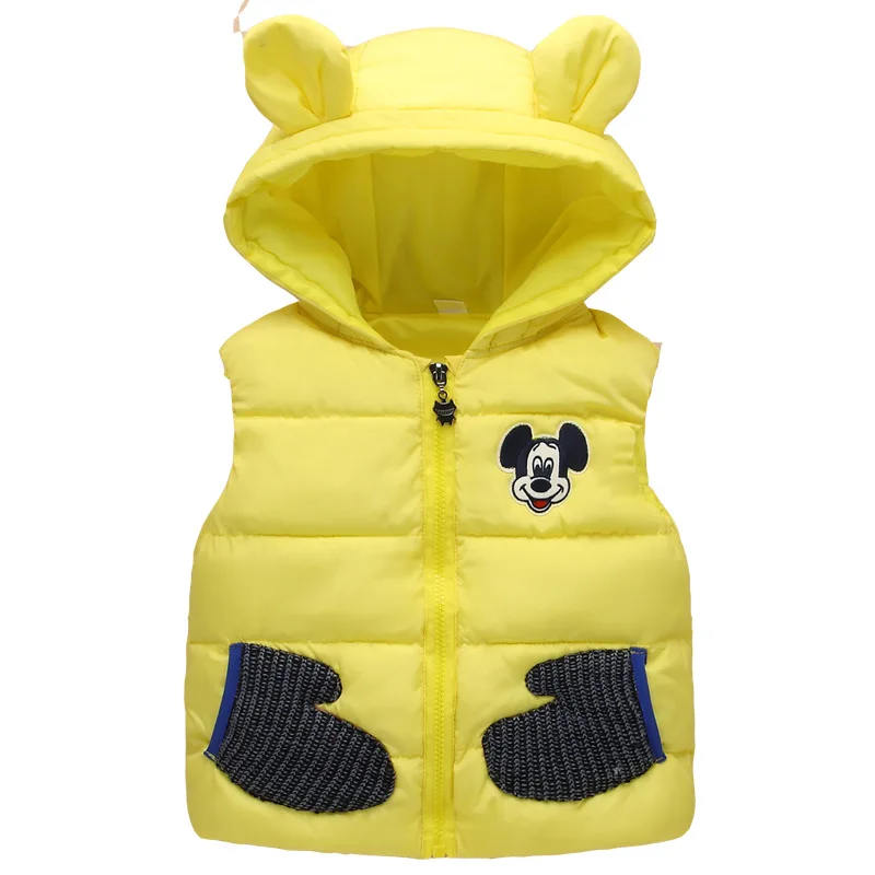 2019 осенне зимний детский жилет пуховый для девочек и мальчиков детская куртка с