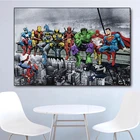 Алмазная вышивка Marvel аниме Забавный супергерой граффити плакат вышивка крестиком Мозаика 5D DIY алмазная живопись набор ремесла