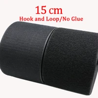 5meterspairs 150mm non adhesive hook and loop fastener tape sewing on the hooks velcros adhesive magic tape diy black and white