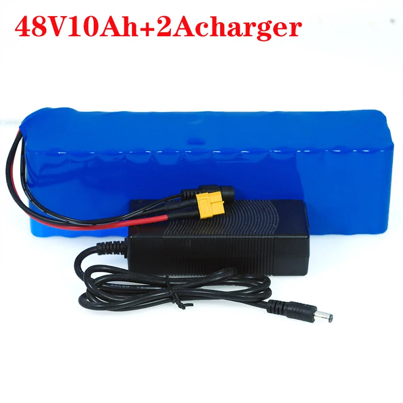 LXIONYU13s 48V 10Ah 500W ~ 1000W 13s3p is suitable for 54.6V mountain electric bicycle scooter with BMS + charger
