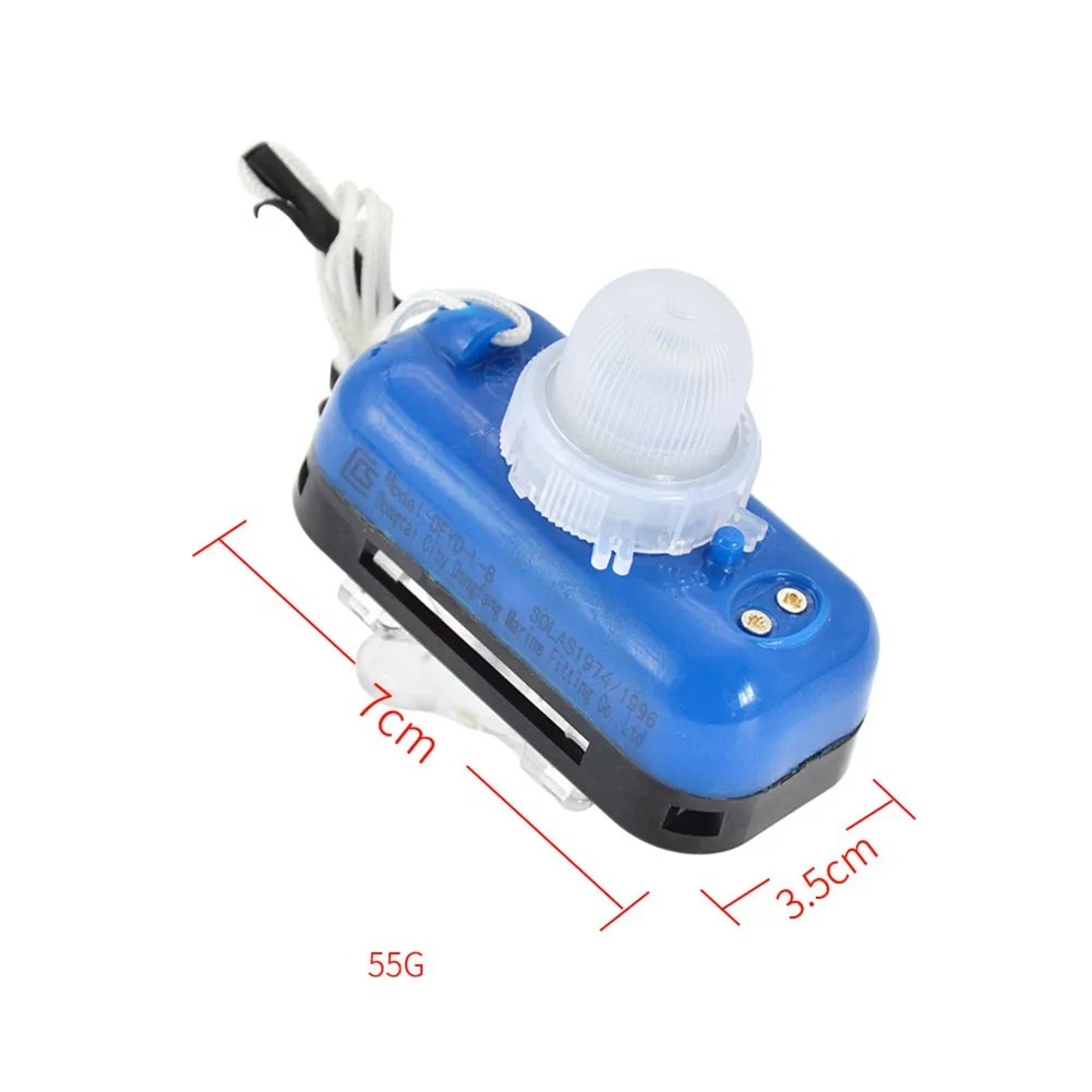 Outdoor Seawater Signal Vest Emergency Life Jacket Light Survivor Locator Lights Marine Lamp Device | Спорт и развлечения