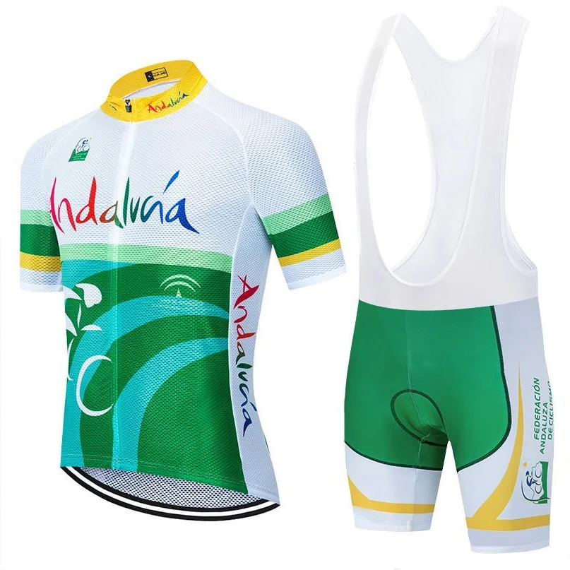 

Профессиональная велосипедная команда с коротким рукавом Maillot Ciclismo, мужские комплекты велосипедных Джерси, летняя дышащая велосипедная од...