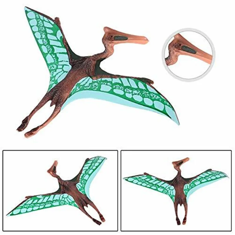 Распродажа! Экшн-фигурка птерозавра анхангуэра птеродактил с открытым ртом