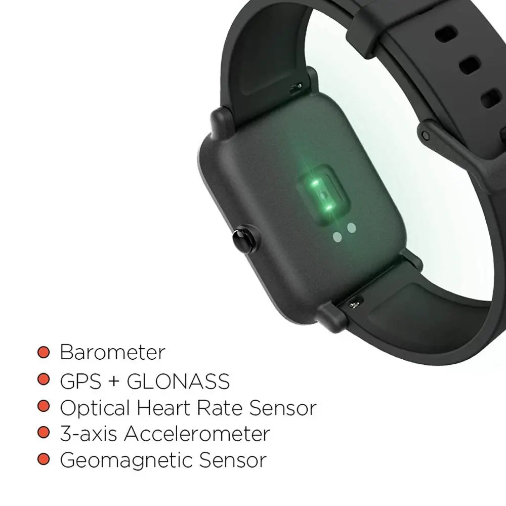 Силиконовый спортивный ремешок для Xiaomi Huami Amazfit Bip Band умные часы 20 мм сменный Браслет умные аксессуары