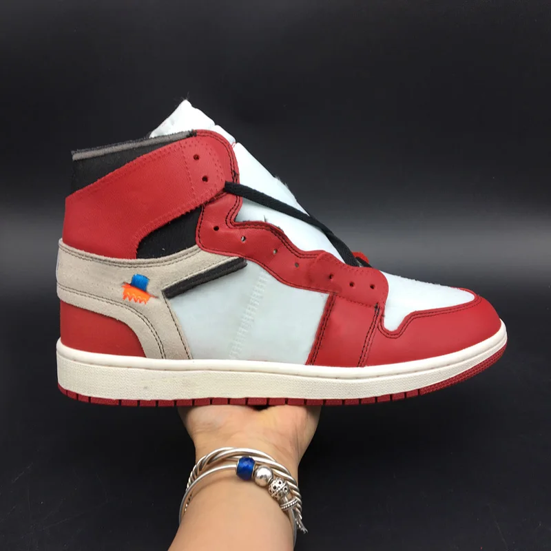 Оптовая продажа высокое качество Off Top 1 мужские синие красные черные 1s NUC Модные s