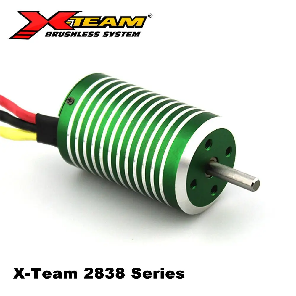 X-TEAM 2838 Series 5700KV 5200KV 4900KV 4300KV 3800KV 3400KV бесщеточный двигатель для 1/14 Monster багги |