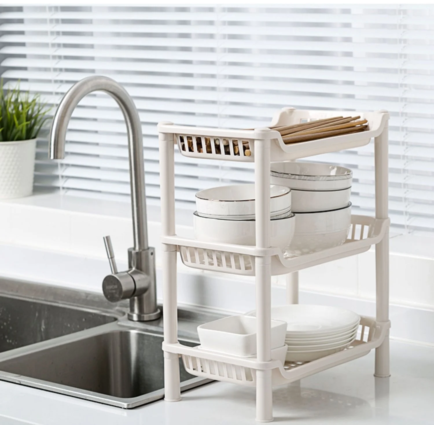 Для Кухня Принадлежности Стойка для хранения и порядок Органайзер кухня ванной