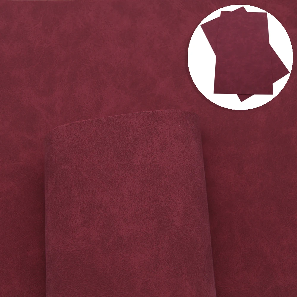 Ткань из искусственной замши однотонная виниловая синтетическая кожа ткань для