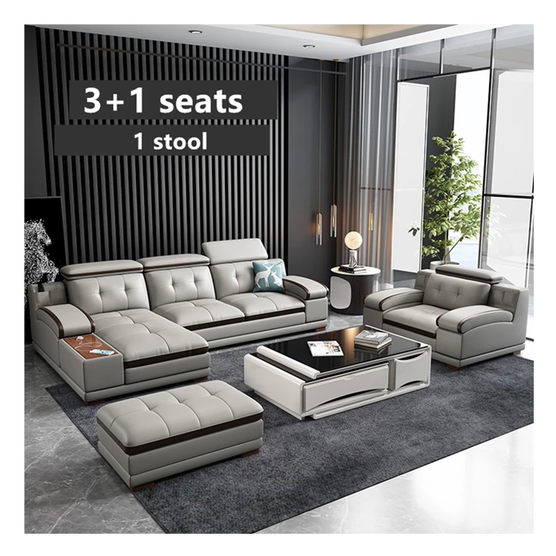 Современные диваны для гостиной кожаный диван деревянная рама с губкой высокой