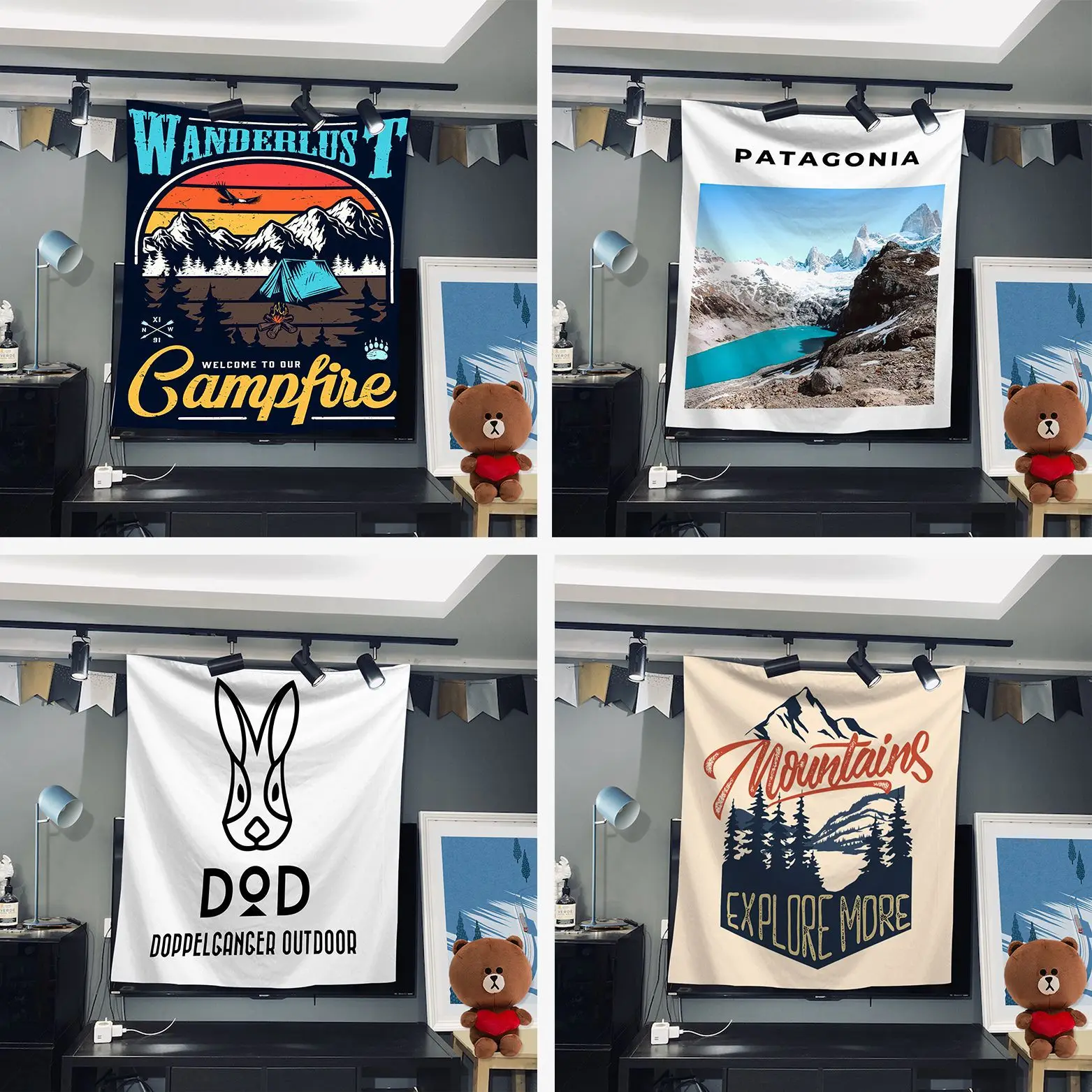 Гобелен для йоги гобелен на стену фоновая ткань полиэстер настенный Декор дома