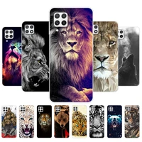 for samsung a22 case phone back cover for samsung galaxy a22 a22s 5g 4g galaxya22 a 22 bumper silicon case wolf tiger lion bear