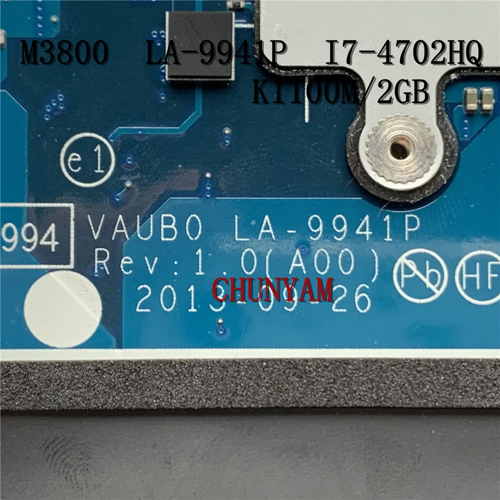 Восстановленная материнская плата для ноутбука dell Precision M3800 9530 Экономная детская