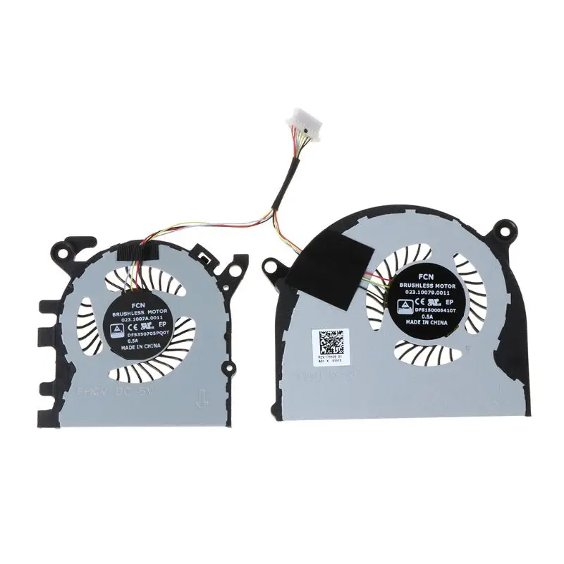 

New CPU GPU Cooling Fan for xiaomi Mi Air PRO 15.6 Cooler Mi Air 15.6 13.3 Fan FA05B12 460.0CE02.0001