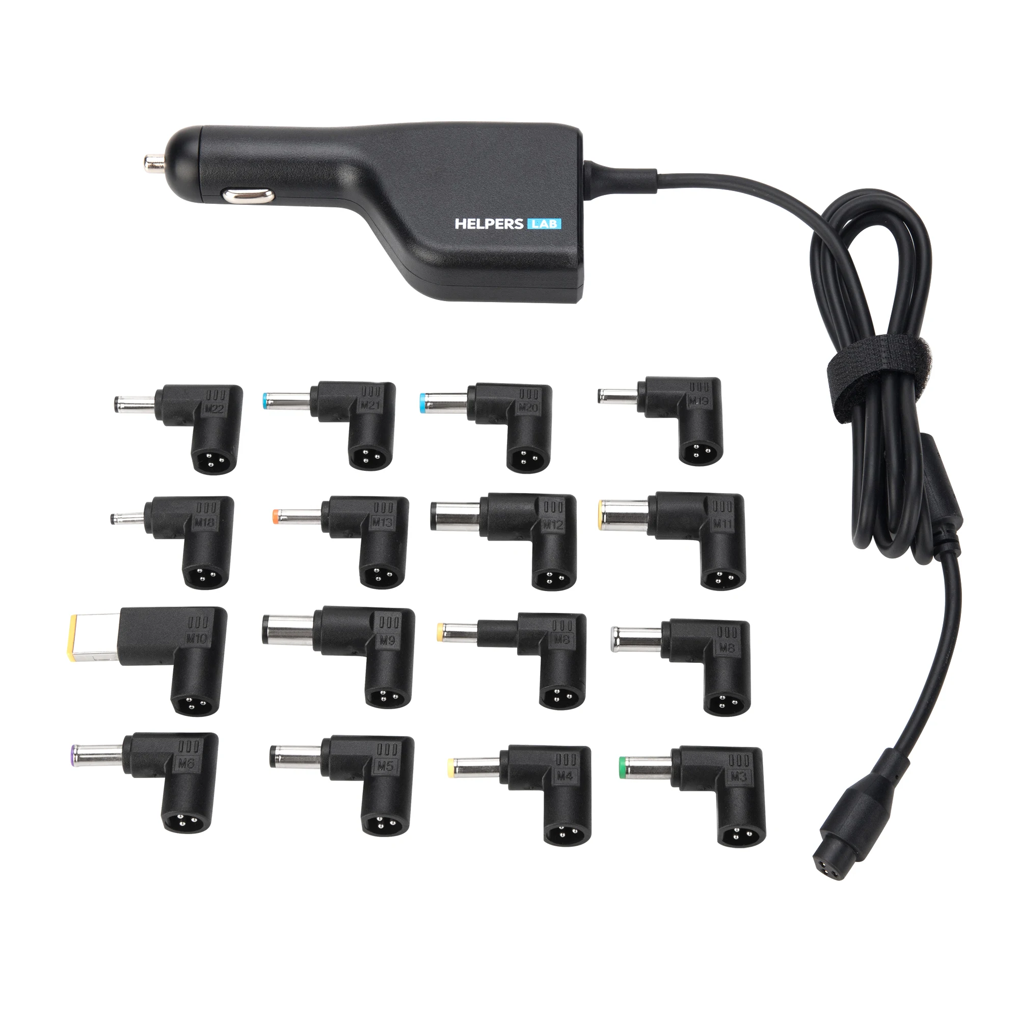 

Универсальное автомобильное зарядное устройство для ноутбука, 12-24 В, 90 Вт с адаптером QC3.0 постоянного тока, источник питания 16 В, 18,5 в, 19 в, 19,5 в, 20 в для HP, Dell, IBM, Lenovo, Acer, Asus, Thinkpad Samsung