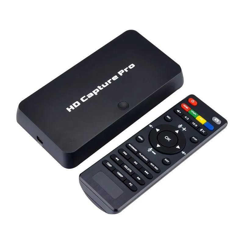 Новый видео ЗАХВАТ USB 2 0 1080P HD аудио рекордер коробка видеокамера компьютерная