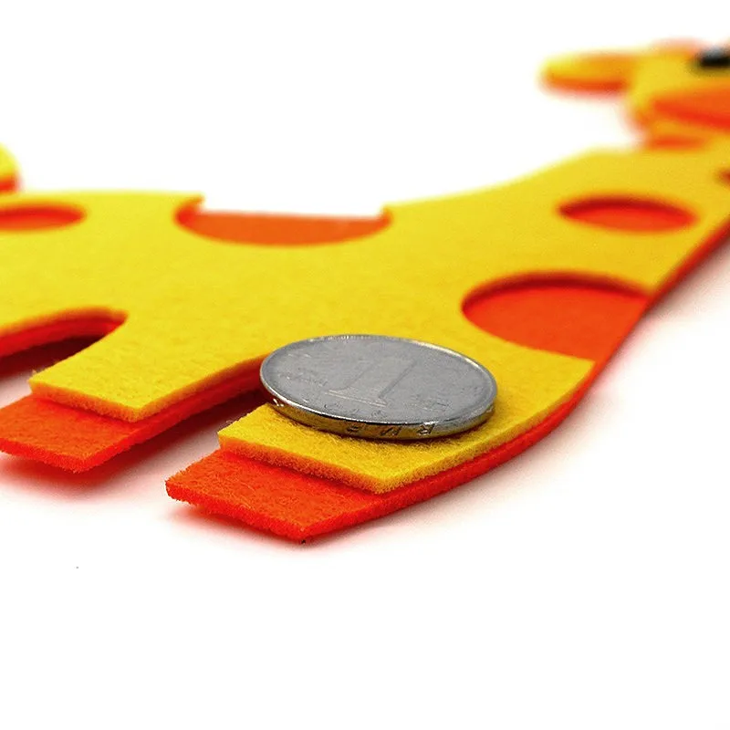 1 шт. Шерсть Войлок животные 3d настенные наклейки декоративные Сделай Сам Детская