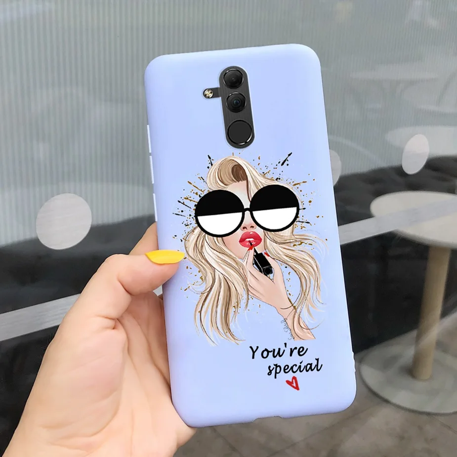 Чехол для Huawei Mate 20 Lite 6 3 дюйма мягкий силиконовый чехол-накладка чехлы телефонов