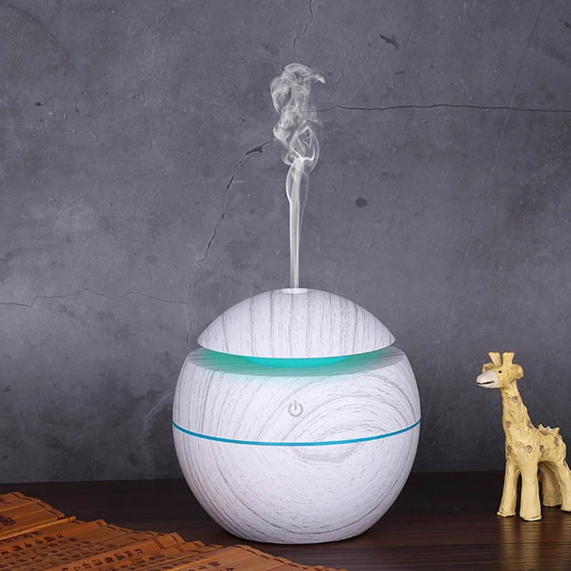 

Humidifier USB Aroma Essential Oil Diffuser Ultrasonic Cool Mist Humidifier Air Purifier 7 Color Change LED Night light for Offi