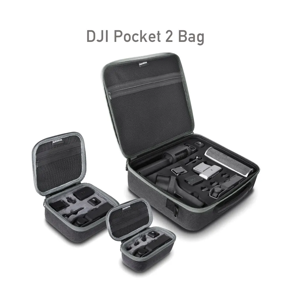 OSMO cep 2 çantası çok fonksiyonlu taşınabilir seyahat çantası saklama kutusu çanta DJI cep 2 kamera Combo aksesuarları