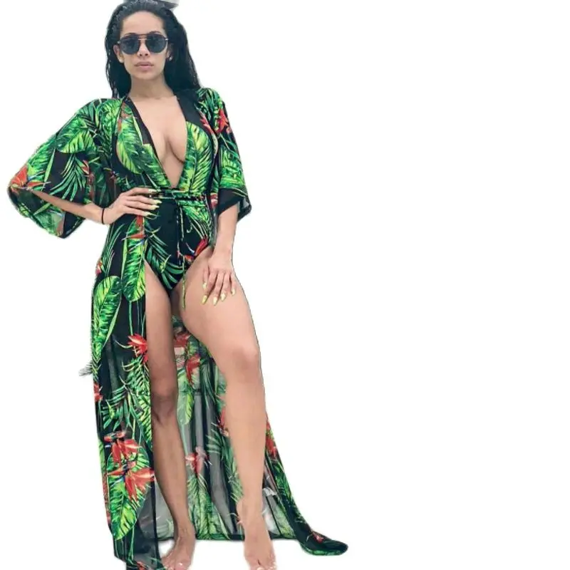 

Sexy Bikini 2022 Swimsuit Outer Cloak Three-piece Set Swimwear Women Big Size Bathing Wear Swimming Suit Summer L-4XL Dressing