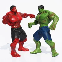 movie super hero the hulk pvc action figure toy red green hulk figures toys 25cm great gift