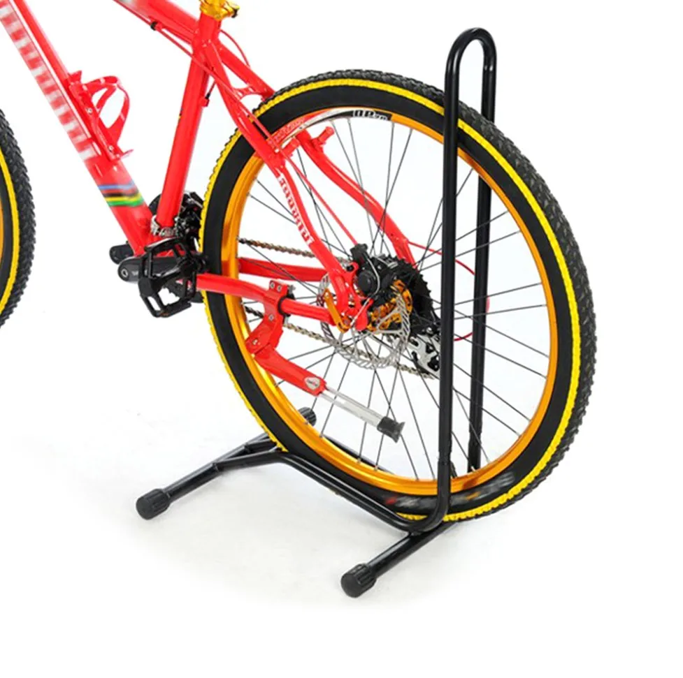 Стойка-опора для горного велосипеда регулируемая стальная подставка L-типа