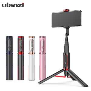ulanzi sk 01 bluetooth selfie stick tripod wireless selfie stick monopod for ios iphone11 huawei android phones selfiestick free global shipping