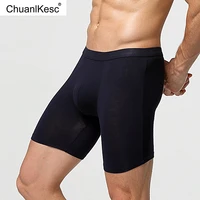 men%e2%80%99s panties running fitness boxers cotton simple medium length shorts biker underwear