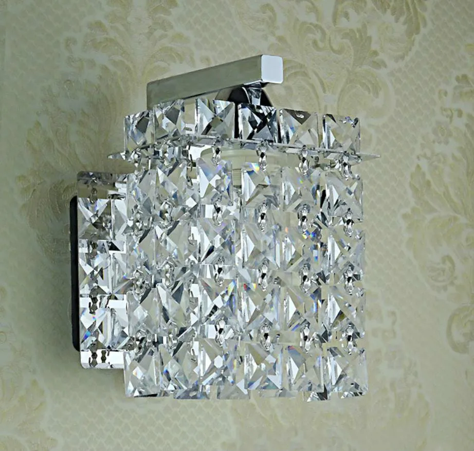 Классическая хрустальная люстра настенный светильник золотой кристаллический