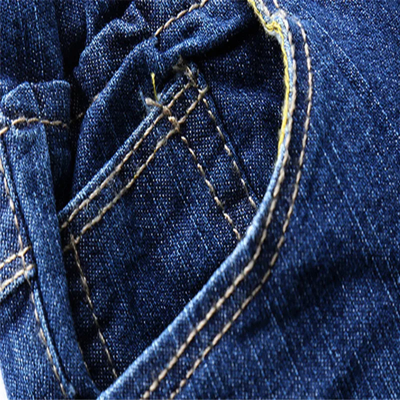 Джинсы со средней талией модные джинсы клеш прямые для маленьких мальчиков брюки