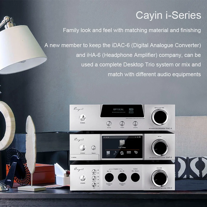 Декодер звука Cayin iHA6 iDAP6 iDAC6 MKii полный сбалансированный Настольный усилитель для