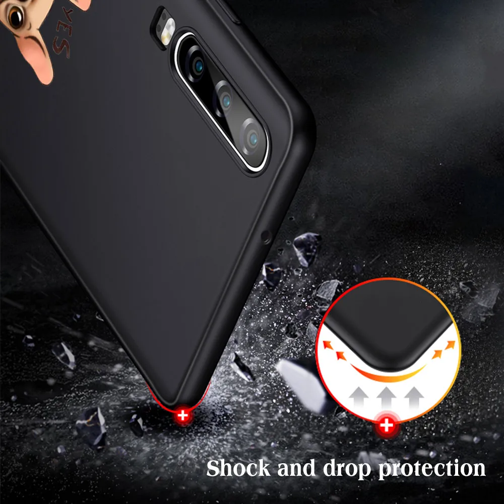 

Cute Pug Case for Huawei P40 P30 P20 Pro Lite Mate 30 40 20 Lite Pro Honor 30 20 10 9X Pro Lite P Smart 2020 Black TPU Cover