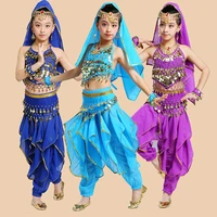 5pcsset kids belly dance costume girl india dance costumes belly dancing dancer clothes indian costumes for kids