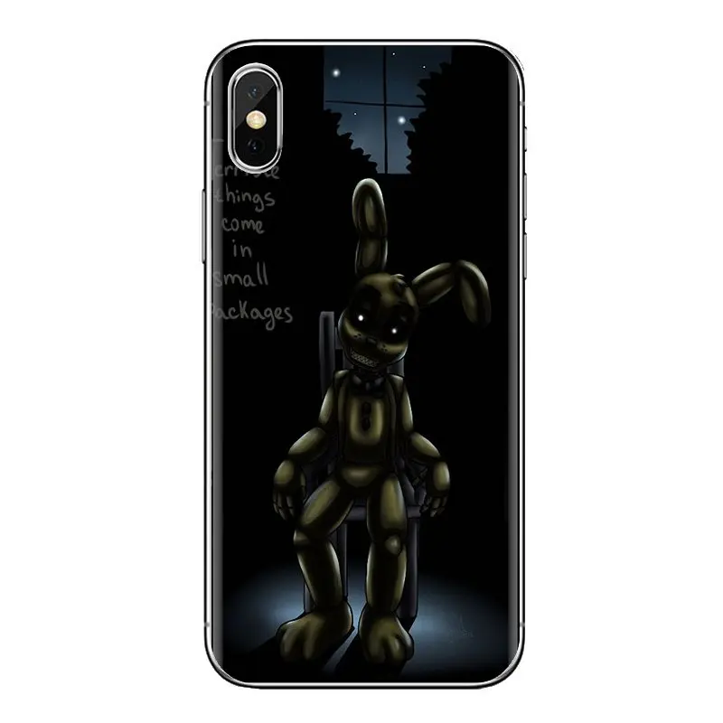 Для samsung Galaxy S2 S3 S4 S5 MINI S6 S7 edge S8 S9 Plus Note 2 3 4 5 8 Coque Fundas мягкие чехлы Five Nights At Freddy pizzeria |
