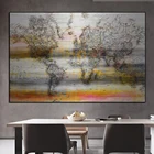 Абстрактная Современная Ретро Карта мира, холст, живопись, настенное искусство, картины, печать, Куадрос для гостиной, украшение для дома