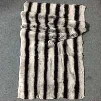 ms softex factory wholesale diy natura fur material natural rex rabbit fur plate chinchilla blanket material