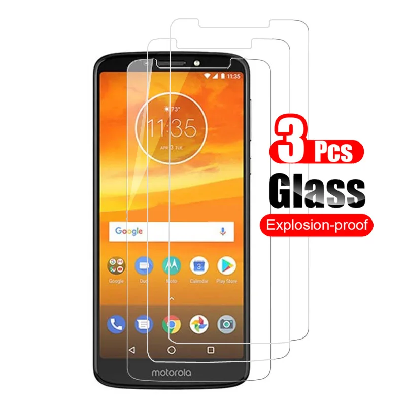 3 шт. закаленное стекло для Motorola Moto E5 E 5 Plus Play пластиковая защитная пленка защитное