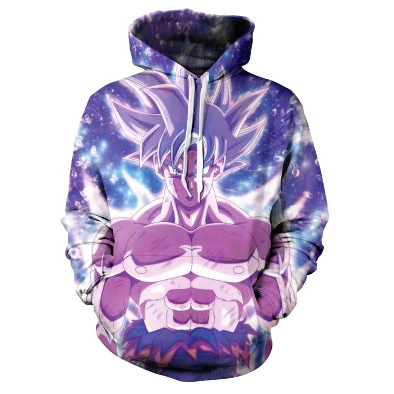 

Autumn and Winter New Men's Hoodie 3D Printing Animation Wukong Children's Fashion Casual Pullover Sweater Jacket