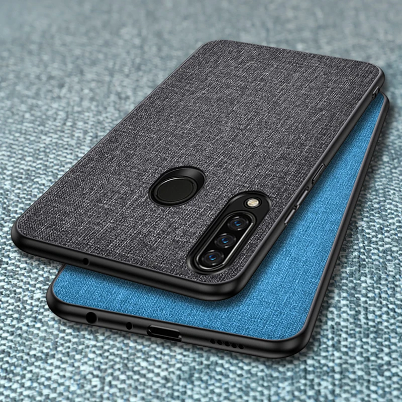 Тканевый чехол для huawei honor 10i 10 lite 20 pro VIEW 8A 7A(RU) Y6 2019 Мягкий ТПУ силиконовый 8S 20S 8X 9X |