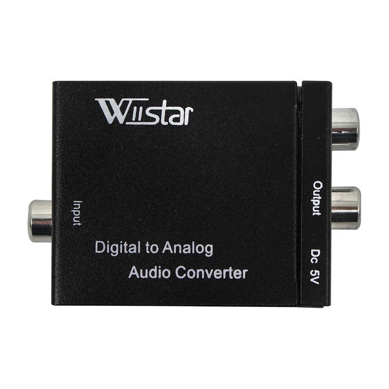 Цифро аналоговый преобразователь DAC Digital SPDIF оптический L/R RCA Аудио Адаптер для PS3