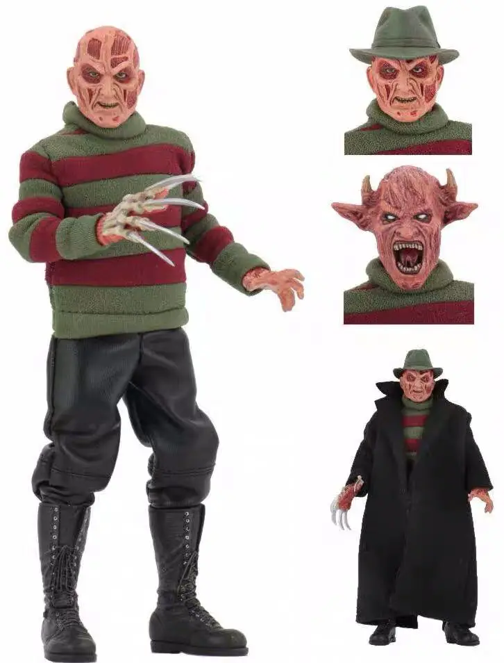 NECA 18 дюймов "Кошмар на улице Вязов" кошмар Фредди Крюгер дьявол Edi'ti'on фигурка коллекция игрушек
