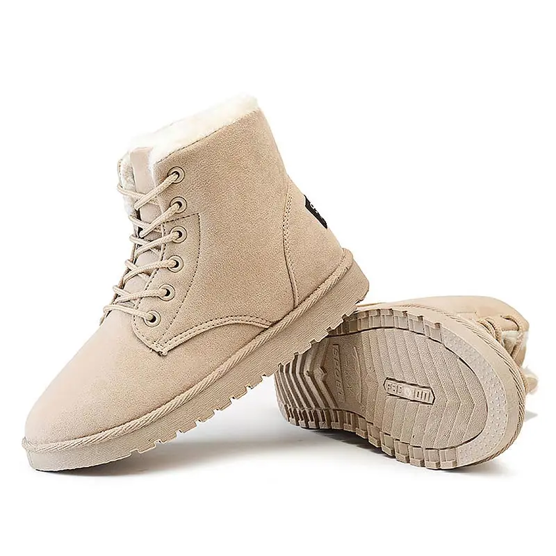 Женская обувь женские ботильоны 2019 модная зимняя зимние ботинки замшевые со
