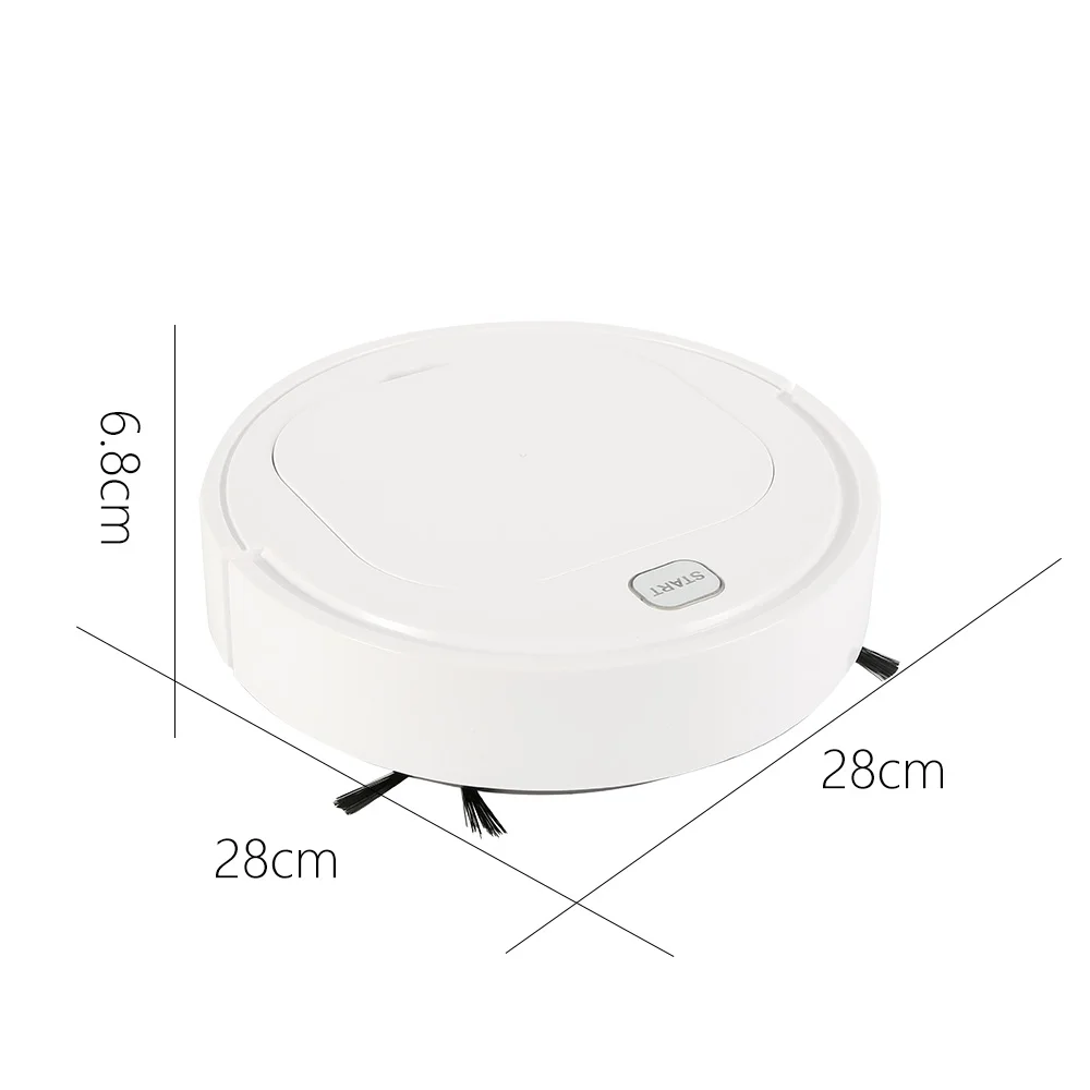

Smart Floor Vacuum Cleaner 3-In-1 Auto Rechargeable Smart Sweeping Robot Multifunctional Cleaner Dry Wet Sweeping Run 120mins