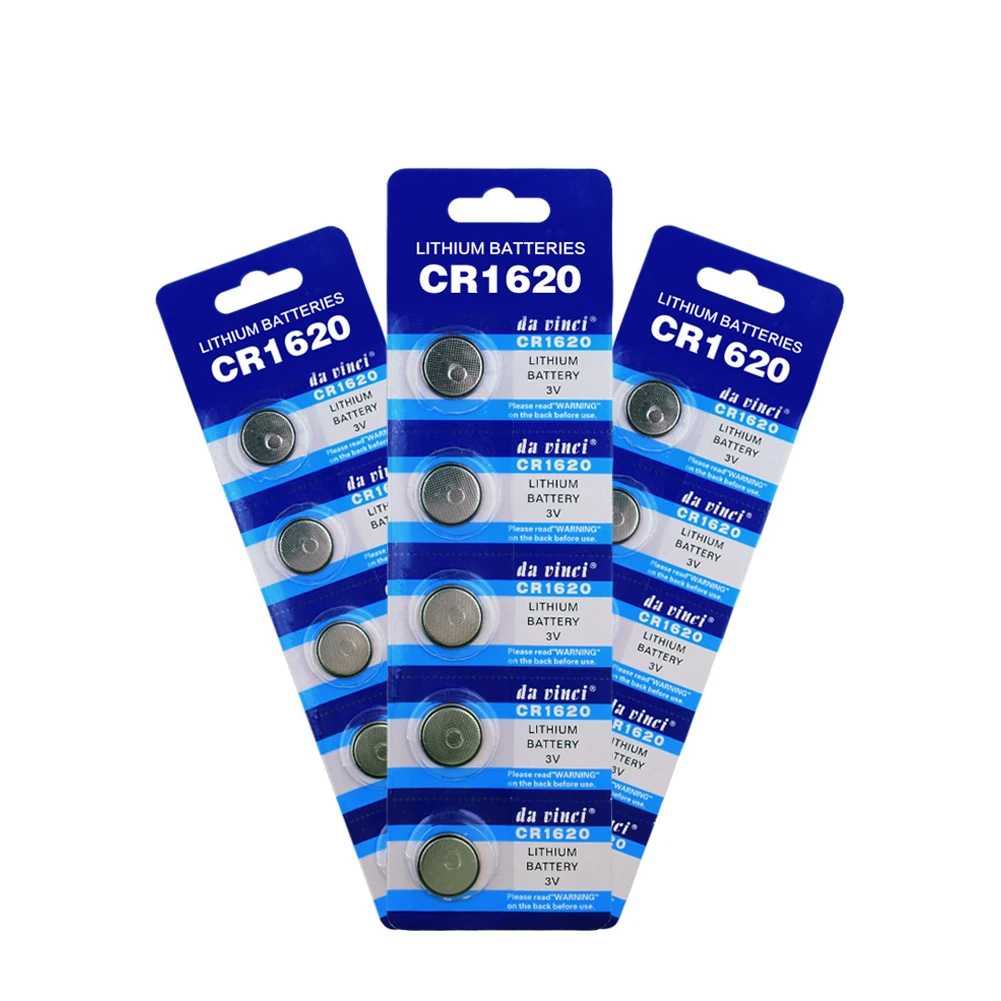 

15Pcs 3V Lithium Button/Coin Cell Battery CR1620 1620 ECR1620 DL1620 280-208 1620 CR1620 ECR1620 DL1620 280-208 5009LC 3V Button