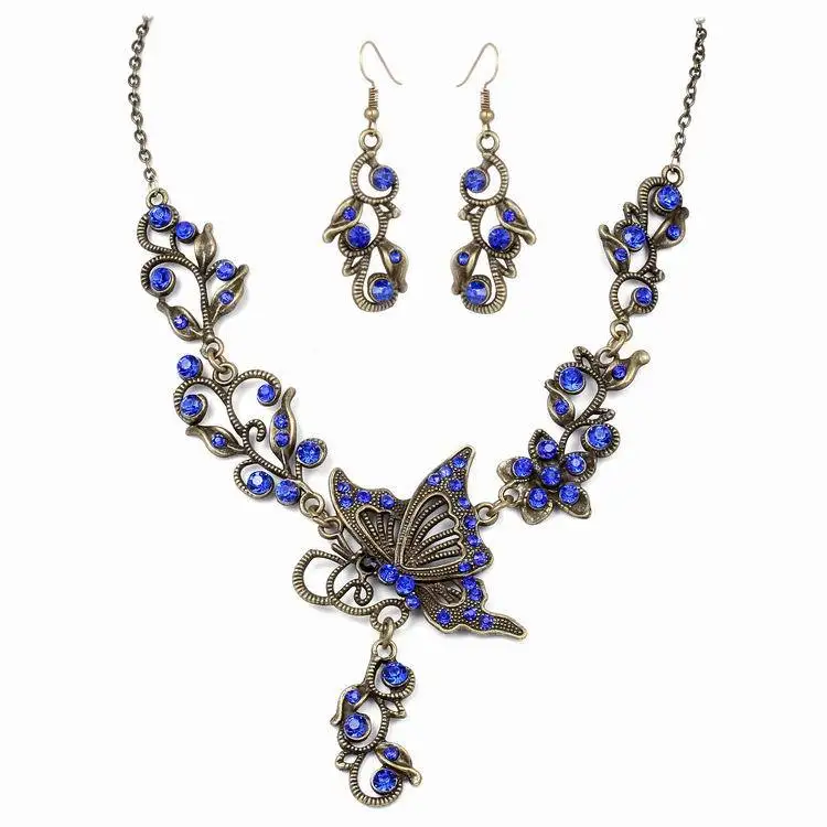 Женский комплект украшений в африканском стиле массивное ювелирное изделие